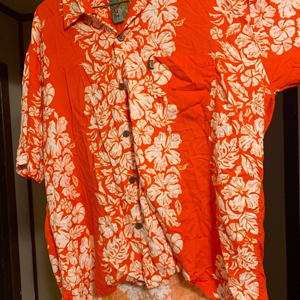Pineapple Connection Orange shirt Large